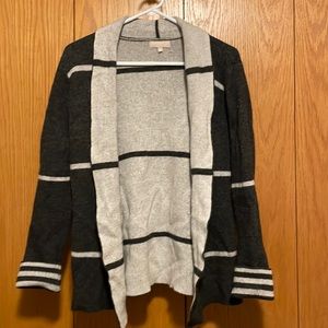 Benedetta B. Cardigan striped Gray